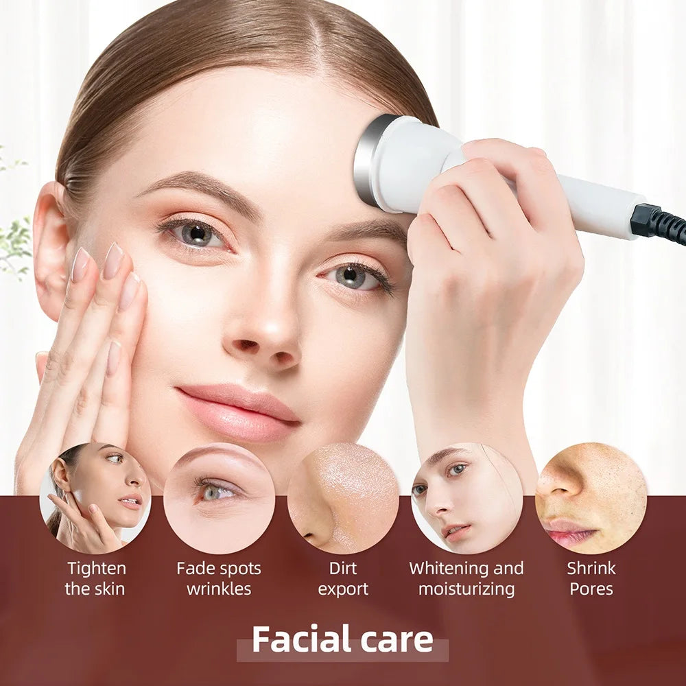 Ultrasonic Face & Eye Massager – High-Frequency Lifting & Skin Rejuvenation Beauty Device