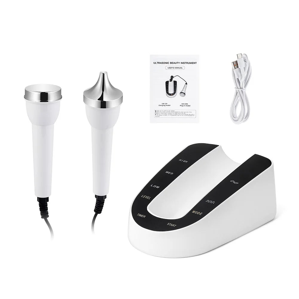 Ultrasonic Face & Eye Massager – High-Frequency Lifting & Skin Rejuvenation Beauty Device