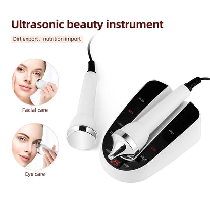 Ultrasonic Face & Eye Massager – High-Frequency Lifting & Skin Rejuvenation Beauty Device