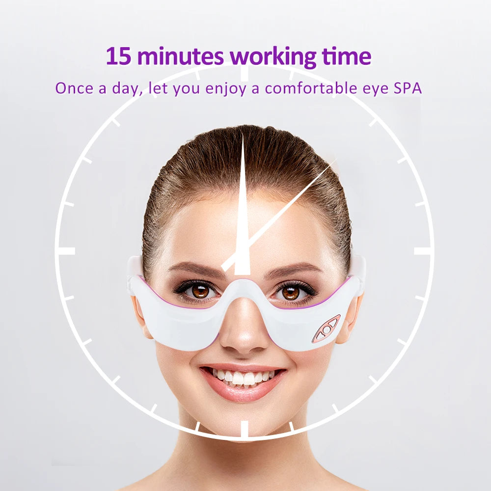Rechargeable Electric Eye Massager – Anti-Wrinkle & Fatigue Relief Beauty Tool