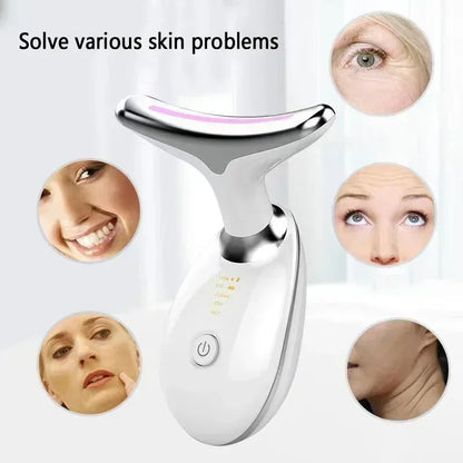 Face & Neck Lifting Beauty Device – Anti-Wrinkle Facial Massager & Skin Rejuvenation Machine